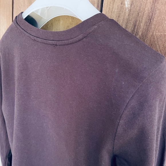 Zenana Cotton Crew Neck Long Sleeve T-Shirt - Picture 9 of 10